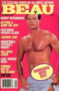 Beau September 1989 magazine back issue cover image
