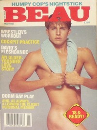 Beau May 1991 magazine back issue cover image