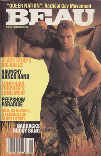 Beau October 1991 magazine back issue cover image