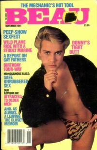 Beau November 1991 magazine back issue cover image