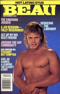 Beau December 1991 magazine back issue cover image