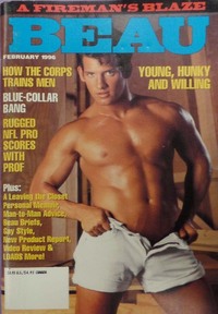 Beau February 1996 magazine back issue cover image