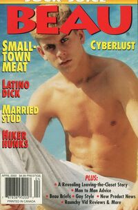 Beau April 2000 magazine back issue cover image