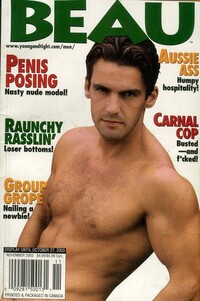 Beau November 2003 magazine back issue cover image