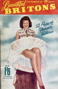 Beautiful Britons # 35, September 1958 magazine back issue