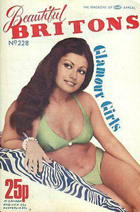 Beautiful Britons # 228, November 1974 magazine back issue cover image
