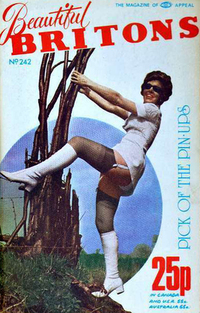 Beautiful Britons # 242, January 1976 magazine back issue cover image
