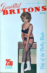 Beautiful Britons # 243, February 1976 magazine back issue cover image