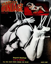 Beauties in Bondage # 1 magazine back issue cover image