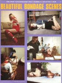 Beautiful Bondage Scenes # 17 magazine back issue