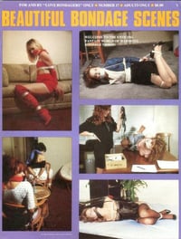 Beautiful Bondage Scenes # 17 magazine back issue