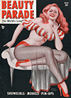 Beauty Parade August 1948 magazine back issue cover image