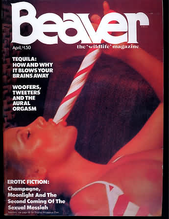 Beaver April 1976 magazine back issue Beaver magizine back copy 