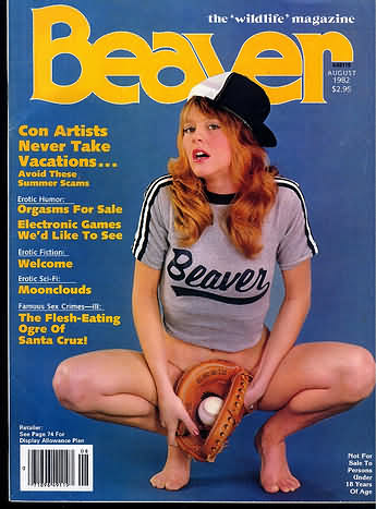 Beaver August 1982 magazine back issue Beaver magizine back copy 