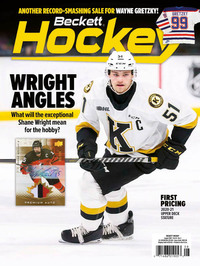 Beckett Hockey August 2022 Magazine Back Copies Magizines Mags