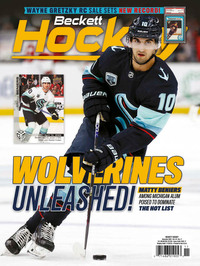 Beckett Hockey November 2022 Magazine Back Copies Magizines Mags