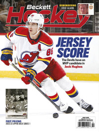 Beckett Hockey February 2023 magazine back issue cover image