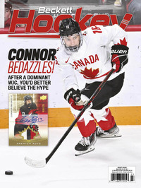 Beckett Hockey March 2023 Magazine Back Copies Magizines Mags