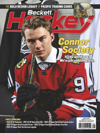 Beckett Hockey September 2023 magazine back issue cover image