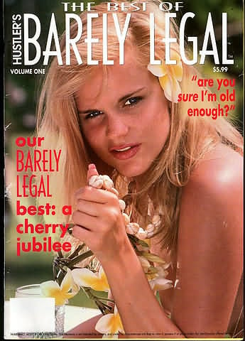 The Best of Barely Legal Volume 1 magazine back issue Best of Barely Legal magizine back copy The Best of Barely Legal Volume 1 Adult Pornographic Magazine Back Issue Published by LFP, Larry Flynt Publications. Are You Sure I'm Old Enough?.