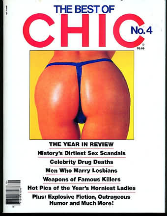 Best of Chic # 4 magazine back issue Best of Chic magizine back copy Best of Chic # 4 Adult Pornographic Magazine Back Issue Published by LFP, Larry Flynt Publications. The Year In Review.