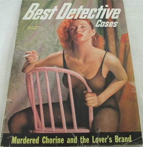 Best Detective Cases # 2 magazine back issue Best Detective Cases magizine back copy 