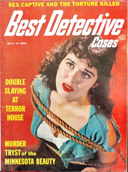 Best Detective Cases # 5 magazine back issue Best Detective Cases magizine back copy 