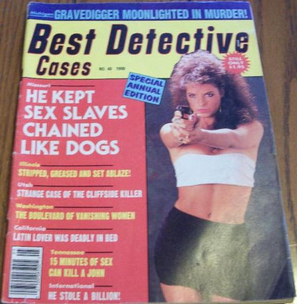 Best Detective Cases # 40 magazine back issue Best Detective Cases magizine back copy 
