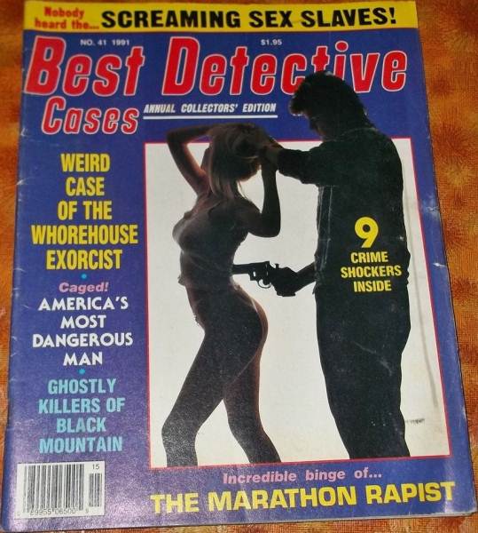 Best Detective Cases # 41 magazine back issue Best Detective Cases magizine back copy 