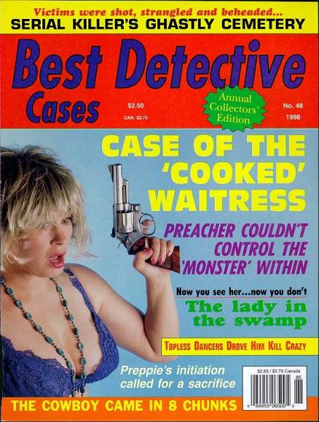 Best Detective Cases # 48 magazine back issue Best Detective Cases magizine back copy 
