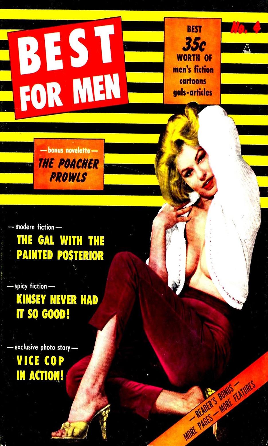 Best for Men June 1962 magazine back issue Best for Men magizine back copy 