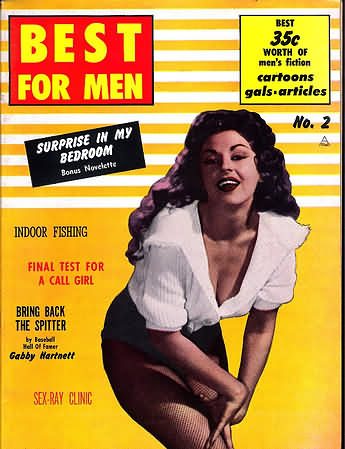 Best for Men # 2 magazine back issue Best for Men by Number magizine back copy 