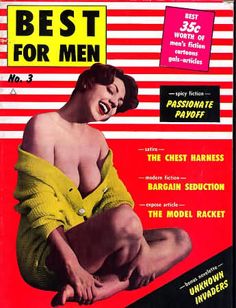 Best for Men # 3 magazine back issue Best for Men by Number magizine back copy 