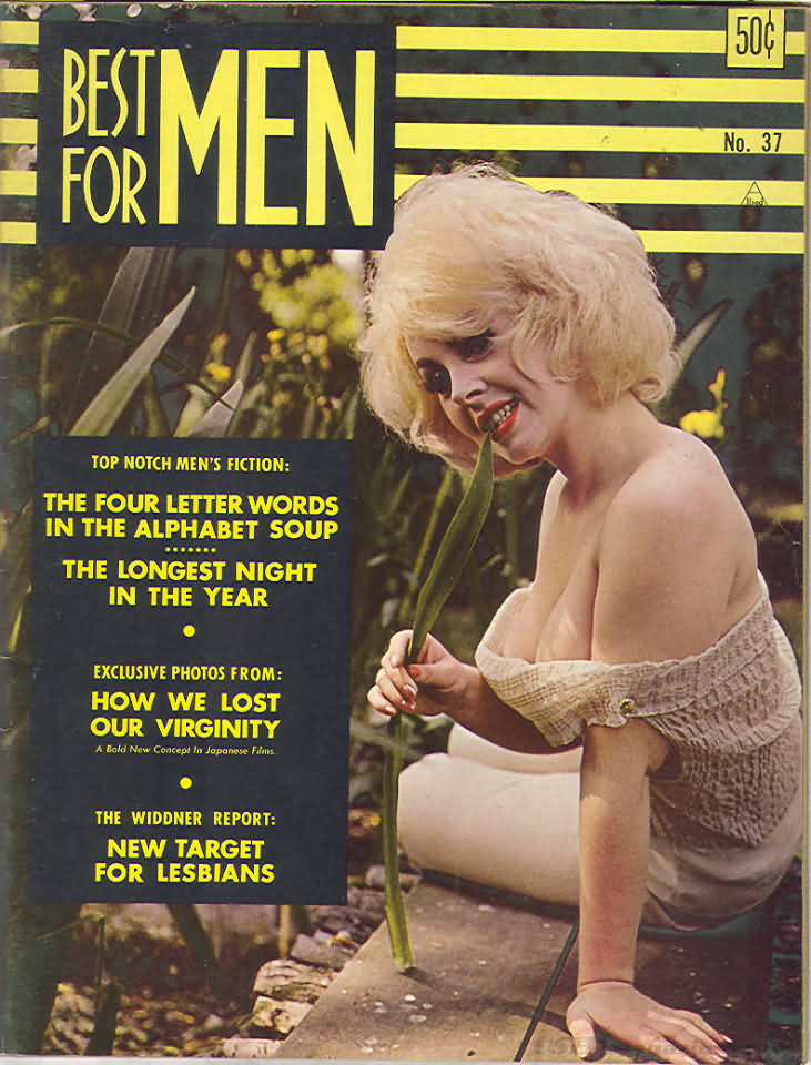 Best for Men # 37 magazine back issue Best for Men by Number magizine back copy 