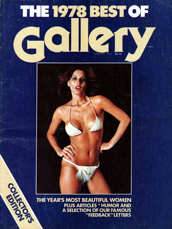 The 1978 Best of Gallery - January 1978 magazine back issue Best of Gallery magizine back copy the 1978 best of gallery magazine, used mags, xxx hot photography, porn stars, most beautiful women,