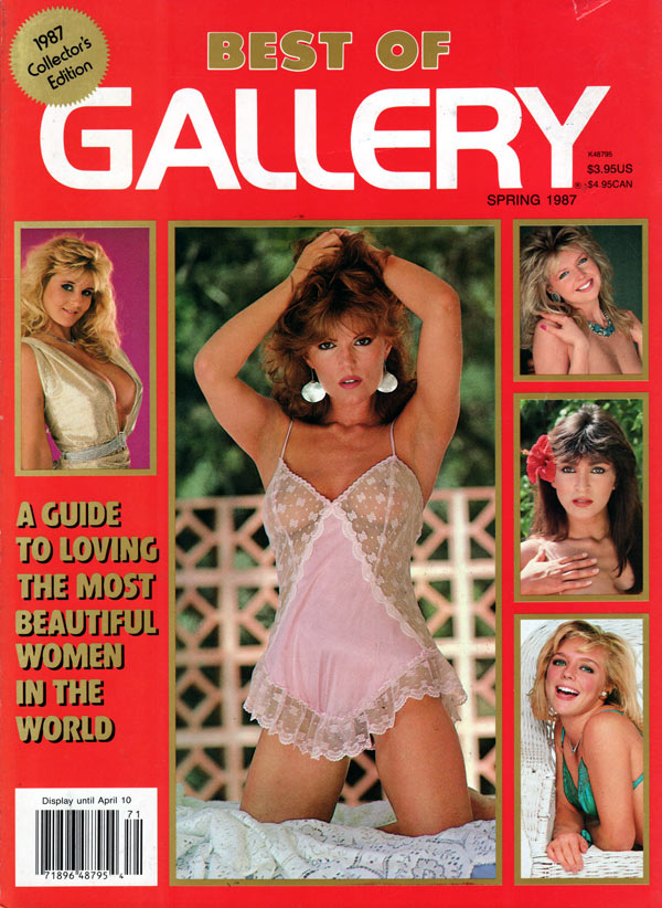 Best of Gallery Spring 1987 magazine back issue Best of Gallery magizine back copy best of gallery collector's edition 1987, spring 1987 back issue, guide to move loving and beautiful