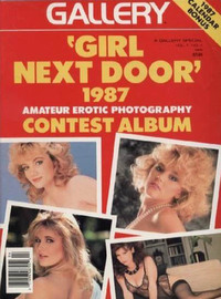 Best of Gallery January 1987,Girl Next Door magazine back issue cover image