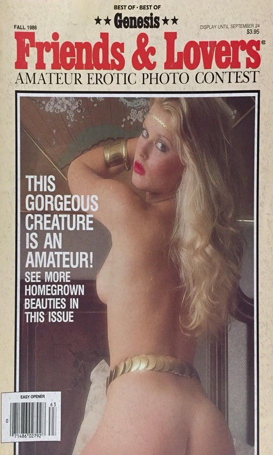 Best of Genesis Fall 1986 magazine back issue Best of Genesis magizine back copy 
