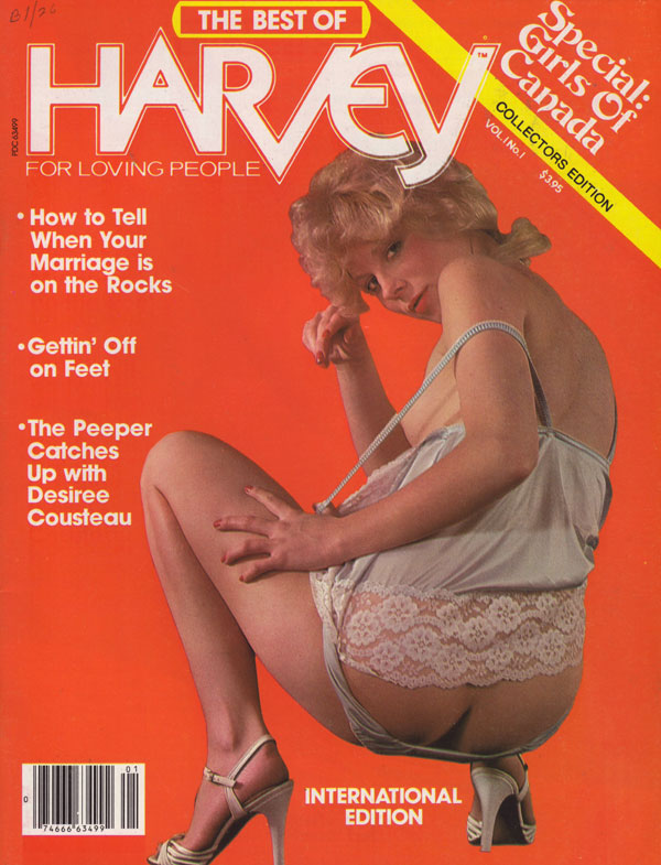 Best of Harvey International Edition # 1 magazine back issue Best of Harvey International magizine back copy best of harvey special girls of canada collectorsedition forloving peoplke getting off your feet mar