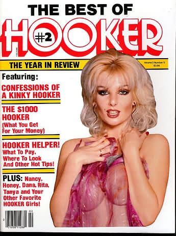Best of Hooker # 2 magazine back issue Best of Hooker magizine back copy 