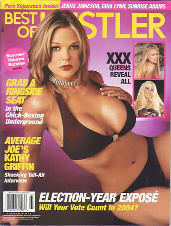 Best of Hustler # 65 magazine back issue Best of Hustler magizine back copy Best of Hustler # 65 Adult Pornographic Magazine Back Issue Published by LFP, Larry Flynt Publications. Covergirl Sunrise Adams (Nude) .
