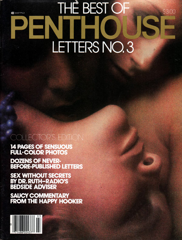 Best of Penthouse Letters # 3 magazine back issue Best of Penthouse Letters magizine back copy the best of penthouse letters no.3, happy hooker, sex dr.ruth, hot steamy erotic letters, nude picto