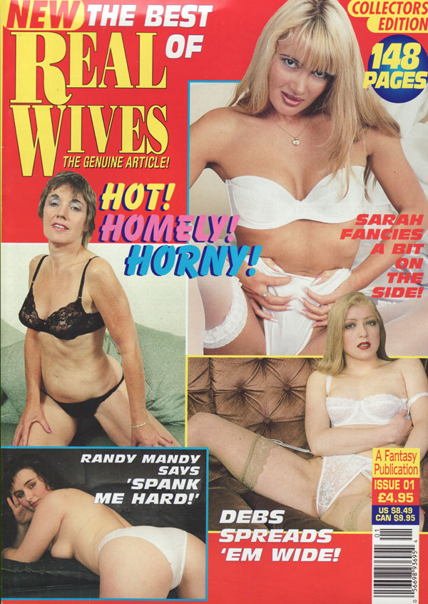 The Best of Real Wives # 1 magazine back issue Best of Real Wives magizine back copy best of rael wives premiere issue 1998 xxx housewives nude explicit mature women nude pussy pics spa