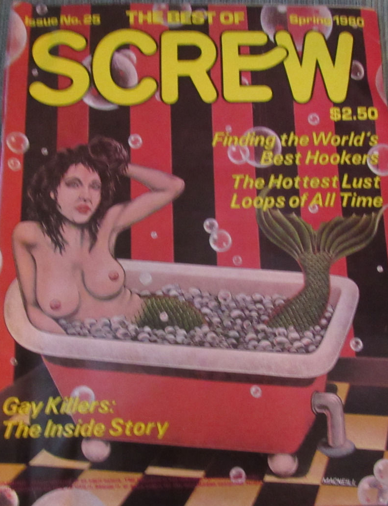 Best of Screw # 25 magazine back issue Best of Screw magizine back copy 