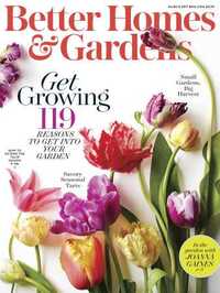 Better Homes & Gardens March 2017 magazine back issue cover image