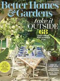 Better Homes & Gardens June 2017 magazine back issue cover image