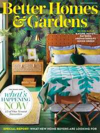 Better Homes & Gardens March 2020 magazine back issue cover image