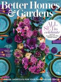 Better Homes & Gardens November 2021 Magazine Back Copies Magizines Mags
