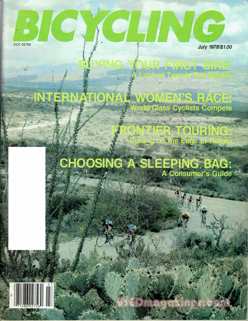 Bicycling Jul 1978 magazine reviews