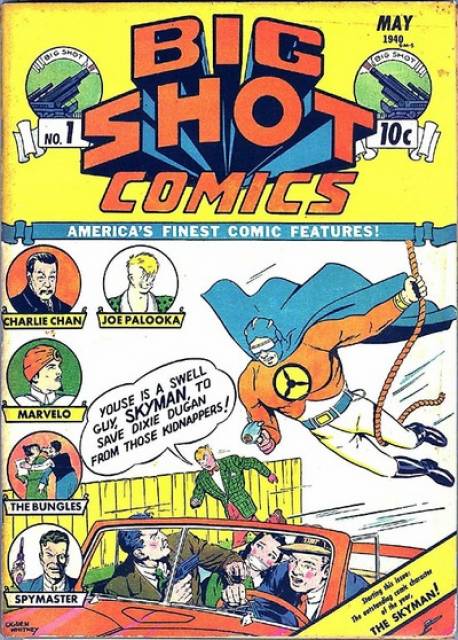 Big Shot Comic Book Back Issues of Superheroes by A1Comix